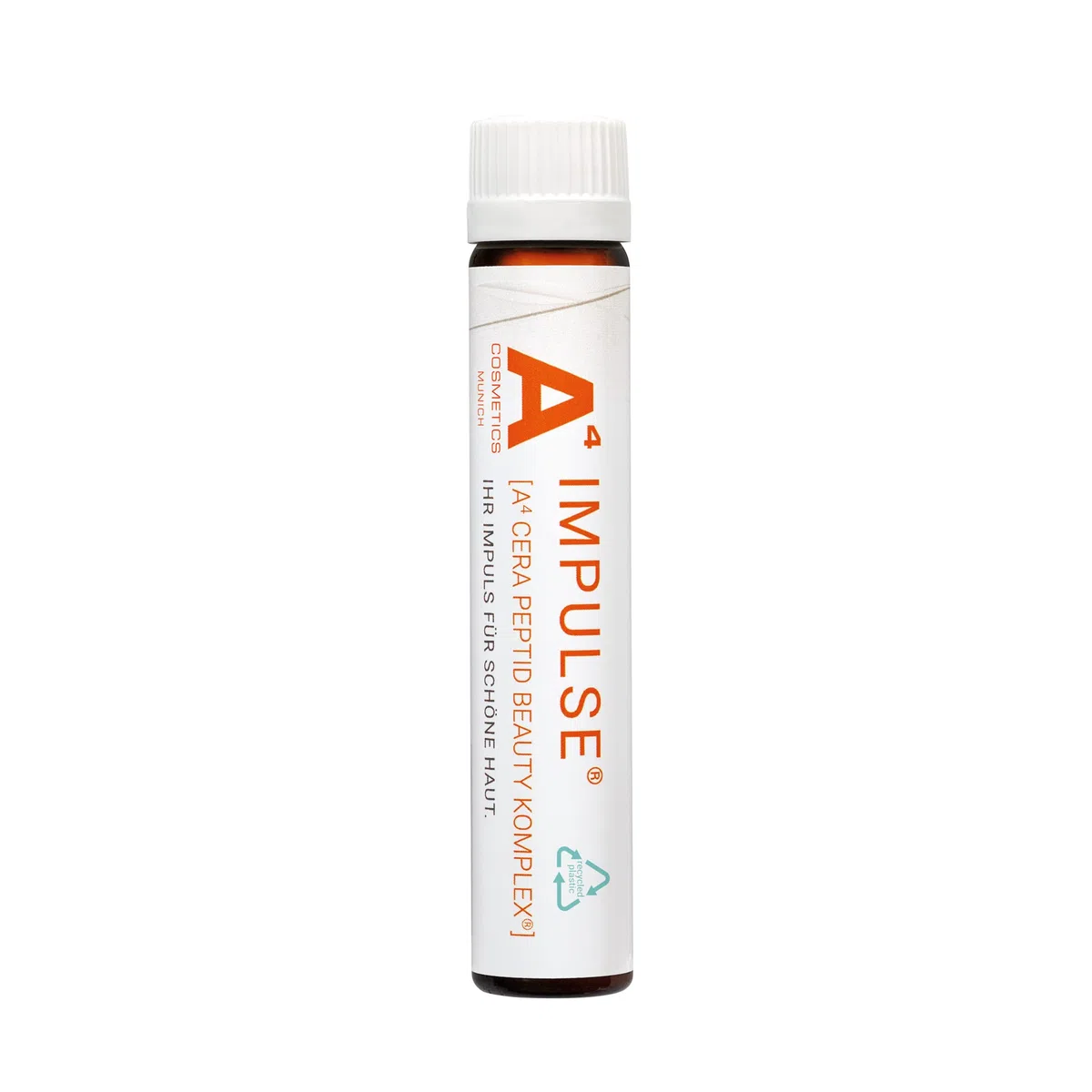 A4 IMPULSE Kollagen-Trinkampullen - Anti-Aging Beauty-Drink mit Ceramiden + Vitaminen (1 x 28 Stk.)