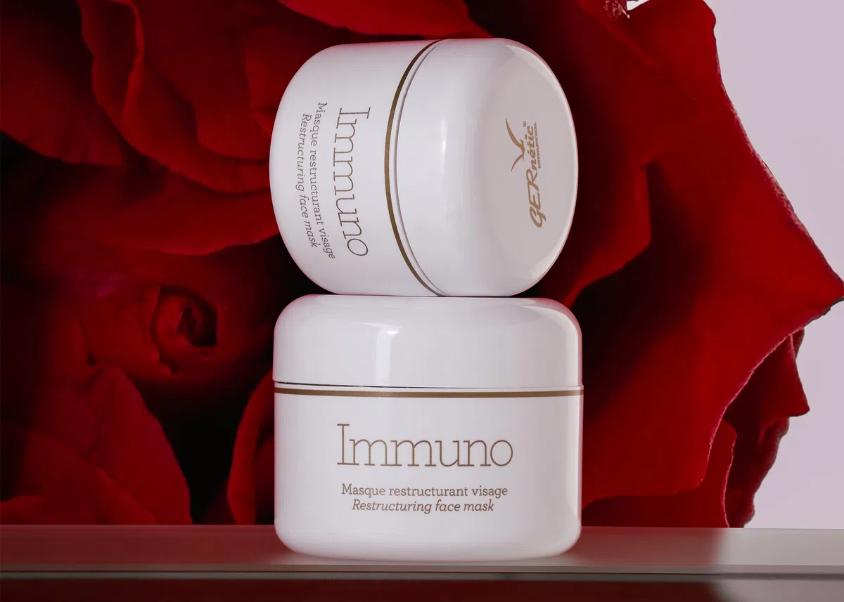 Gernetic Immuno Maske 50 ml – regenerierende Pflege für Anti-Aging, unreine Haut & Narbenpflege