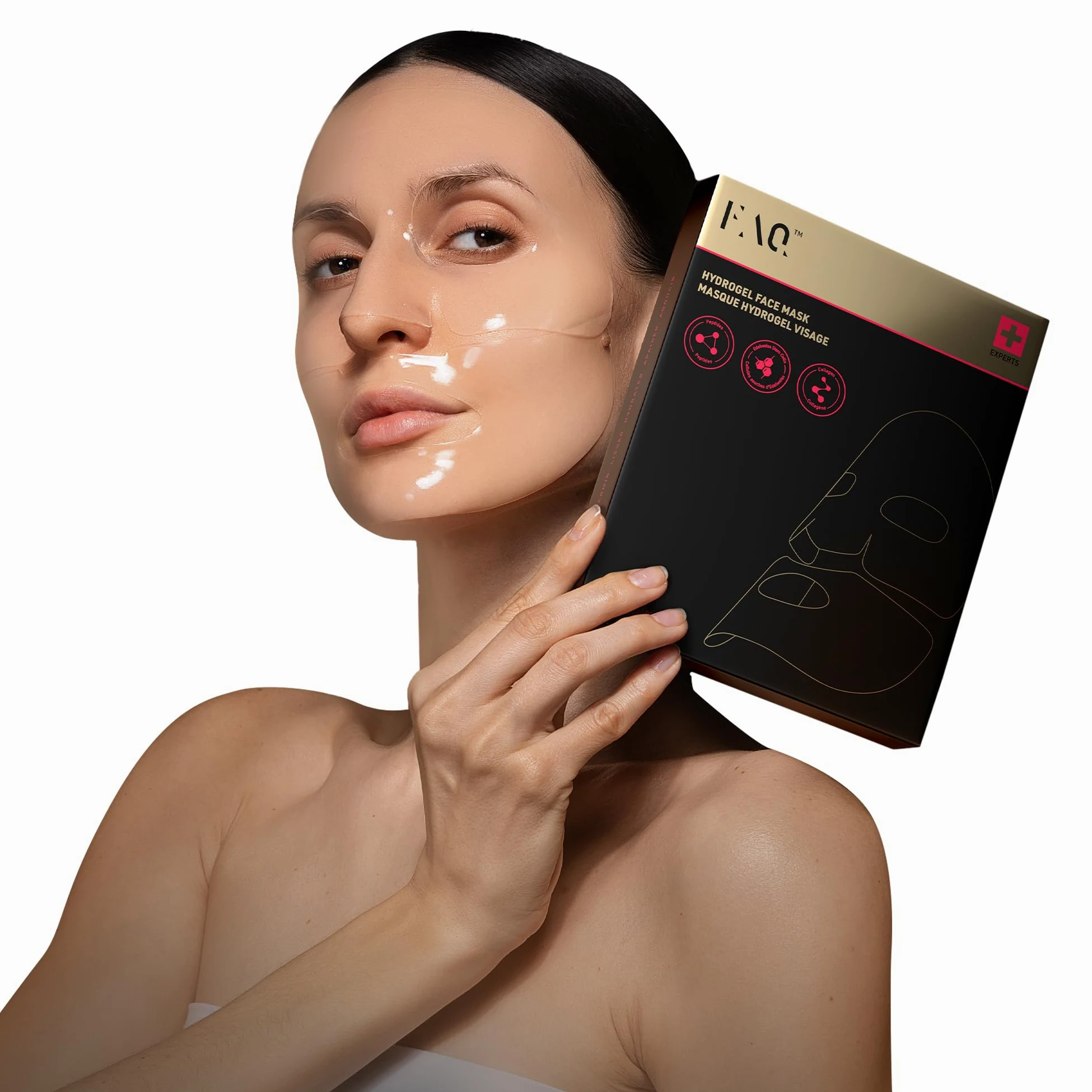 FAQ Glass Skin Kollagen Maske – Straffende & Feuchtigkeitsspendende Kollagen Maske für Gesichtspflege – Verfeinert Poren, reduziert Hyperpigmentierung & unterstütztLED-Behandlung (5 Stk.)