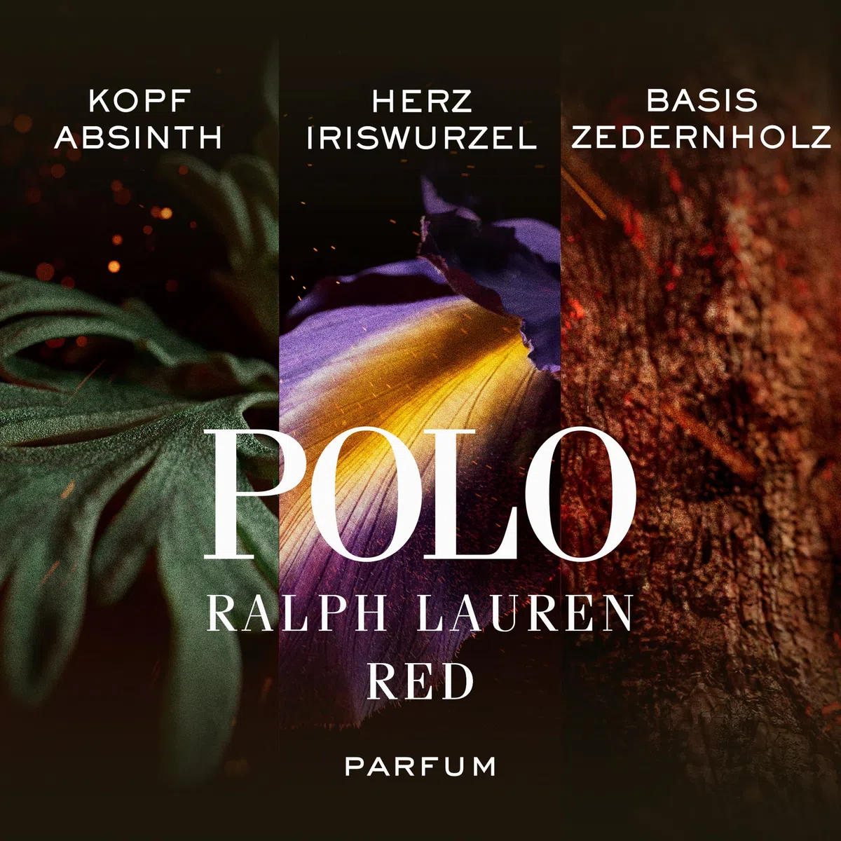 Ralph Lauren Polo Red Parfum für Herren, würzig-sinnlicher Duft mit Absinth, Blutorange & Zedernholz, für selbstbewusste Männer, 125 ml