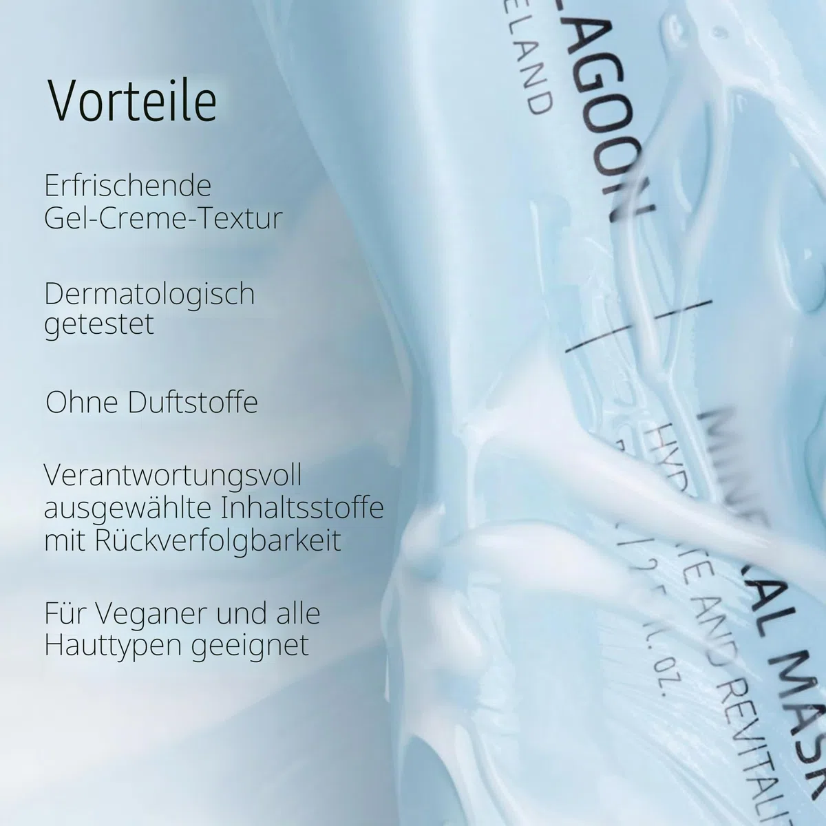 Blue Lagoon - Hydratisierende Overnight Mineral Mask - Hydratisierende Gesichtsmaske - Overnight-Maske - Feuchtigkeitsspendende Gesichtsmaske - Nachhaltige, bioaktive Hautpflege aus Island (75 ml)