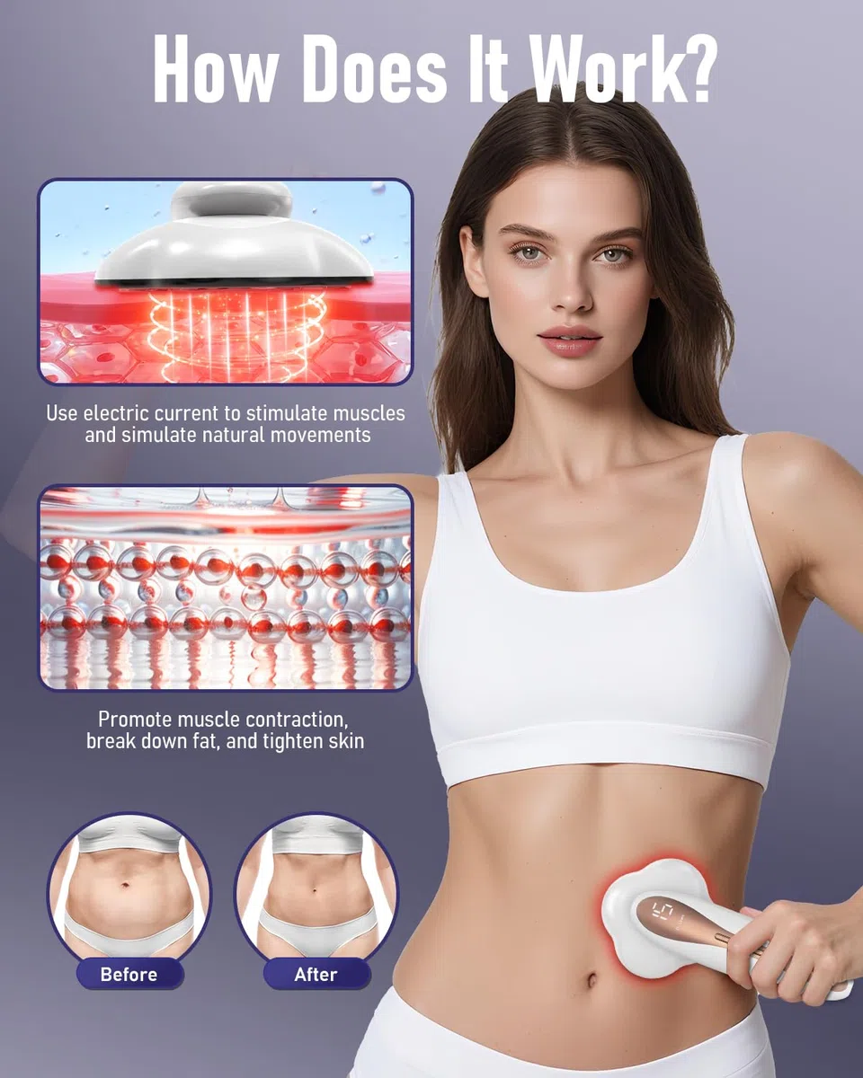 Cellulite Massager, 15 Adjustable Levels, 3 Working Modes