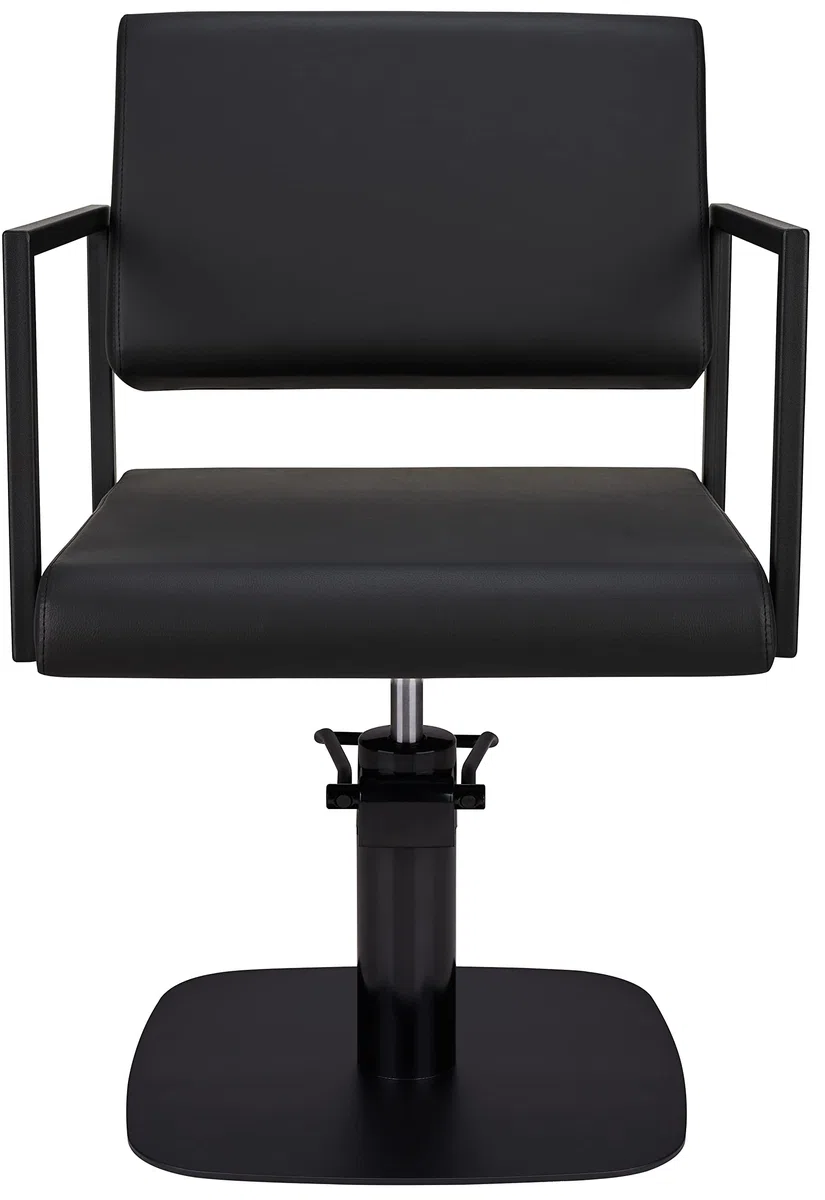 Ayala Friseurstuhl Loft schwarz 360° Drehbar Höhenverstellbarer Hydraulischer Friseursessel