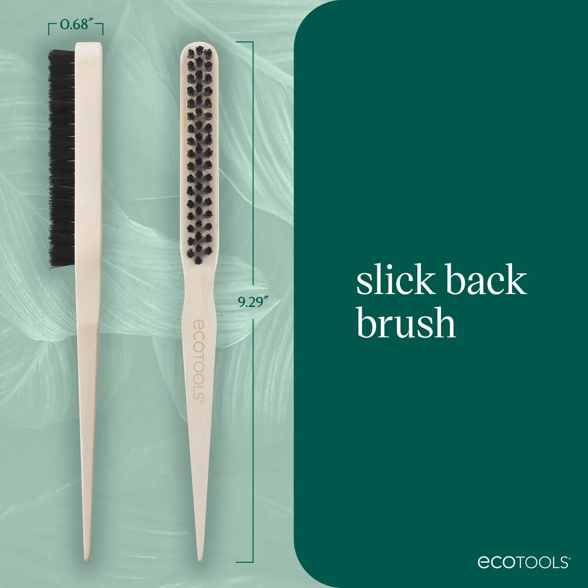 EcoTools Haarbürste mit glatter Rückseite, 1 Stück