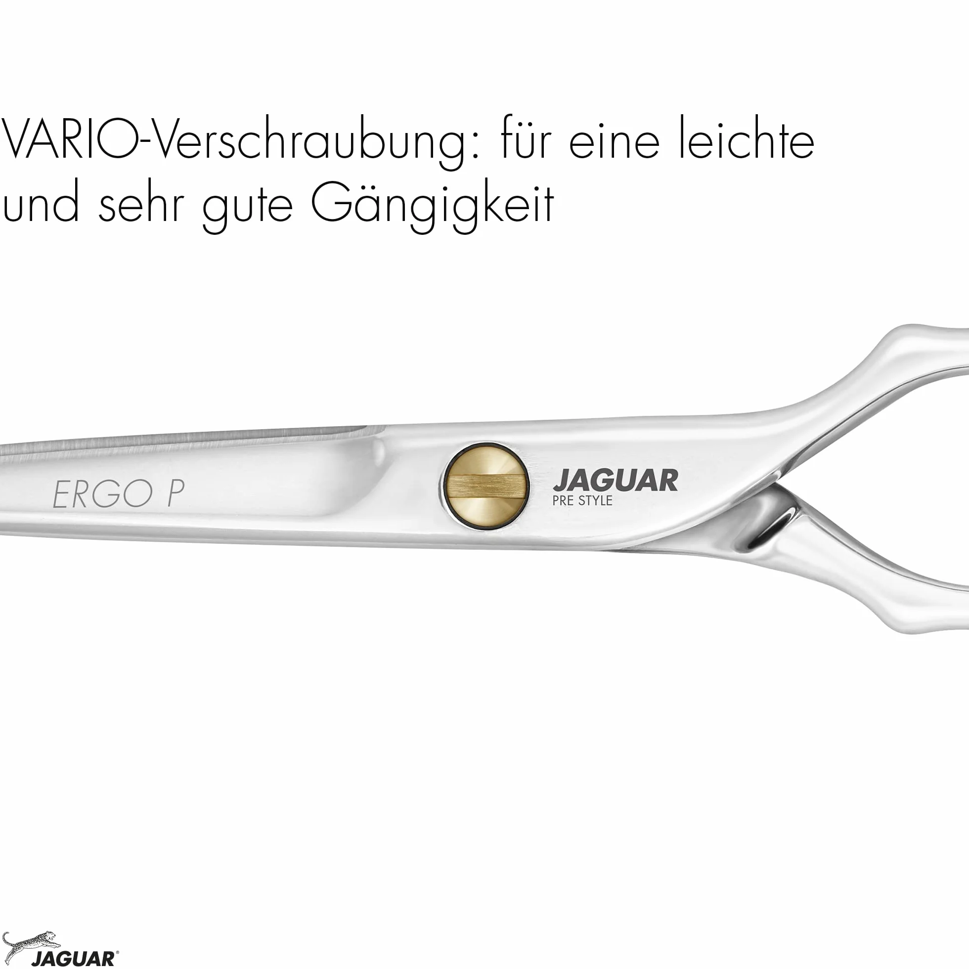 JAGUAR Haarschere PRE STYLE ERGO 5.5" Classic-Design mattiert Made in Germany