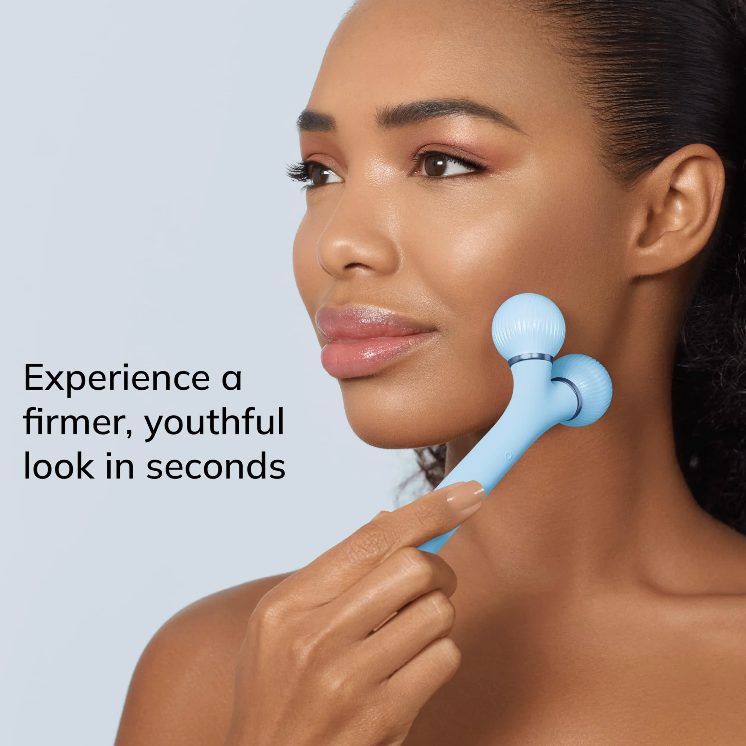 GESKE | SmartAppGuided™ Sonic Facial Roller | 4 in 1 | Gerät für Gesicht | Derma Roller | Professioneller Gesichtsroller | Strafft und definiert die Haut im Gesicht