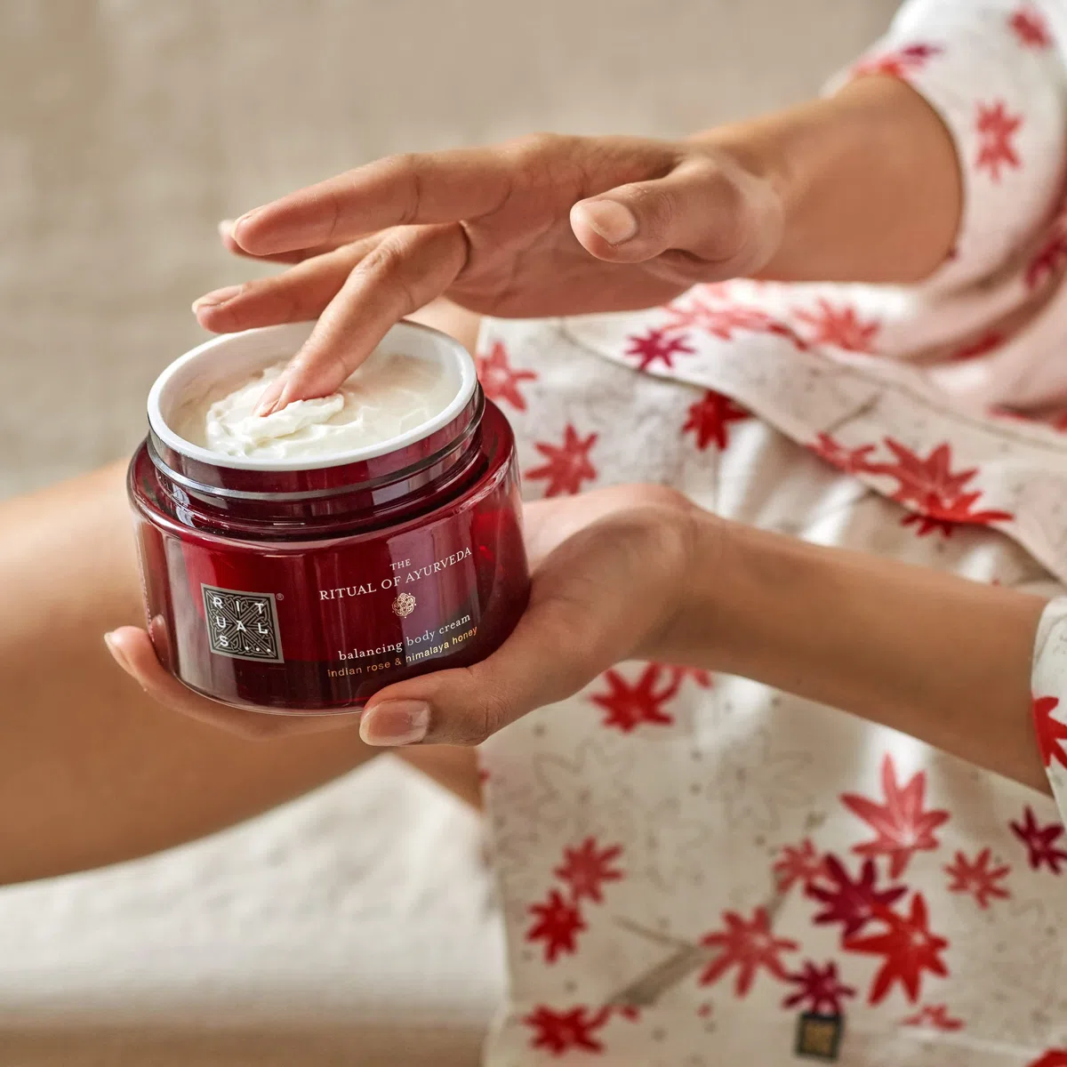 RITUALS Körpercreme + Nachfüllpackung The Ritual of Ayurveda – Creme mit indischer Rose und Süßmandelöl – Ausgleichende Eigenschaften – 220 ml + 220 ml