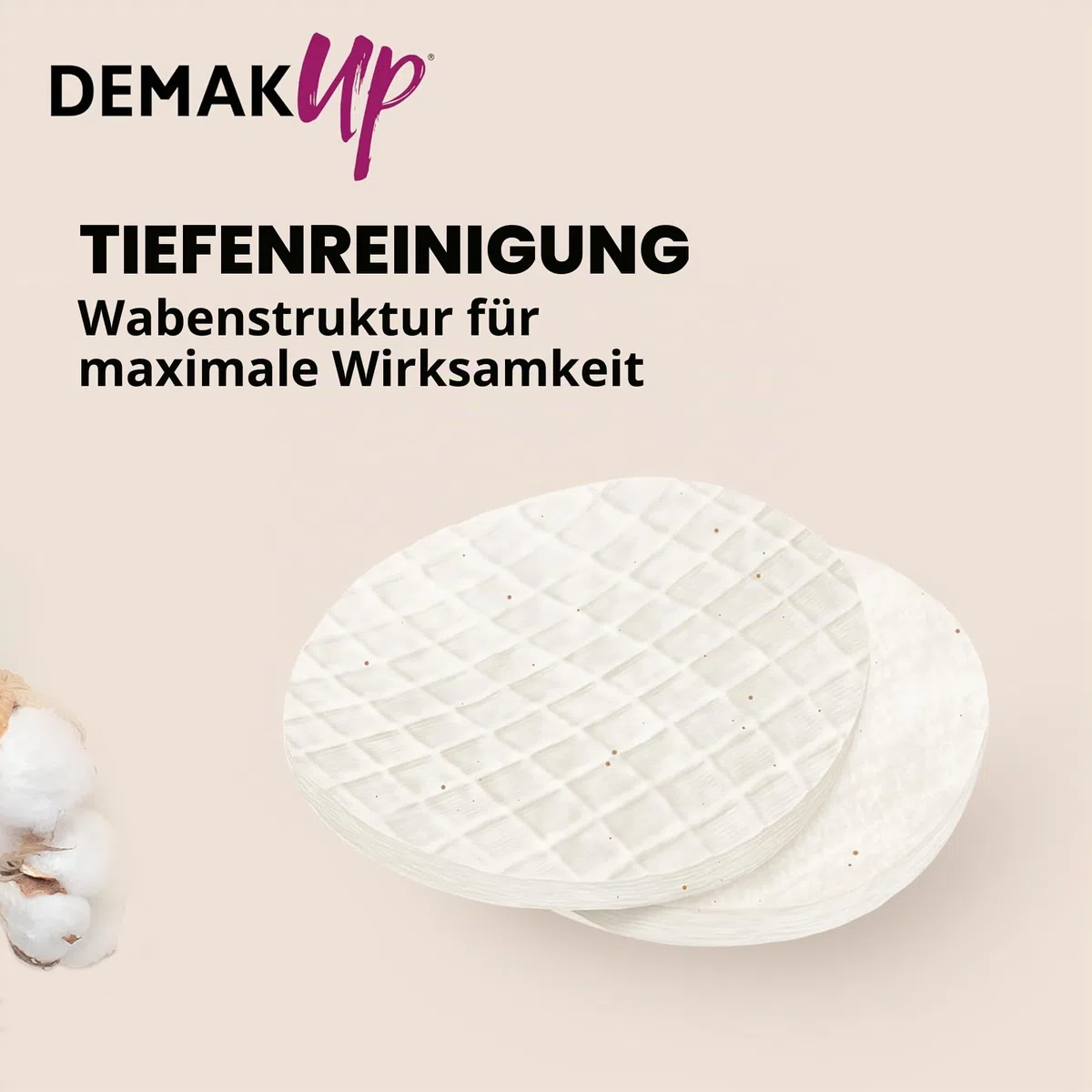 Demak´Up Expert Wattepads rund, 1 x 70 Pads