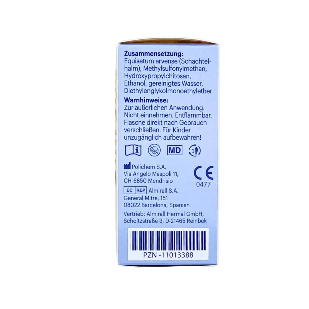 Sililevo Hydrolack 1x 6,6 ml I Aufbau und Kräftigung geschädigter Nägel I Medizinischer Nagelstärker I Nagelspliss, Nagelbruch, Nagelpsoriasis I Spar-Set plus Pharma Perle