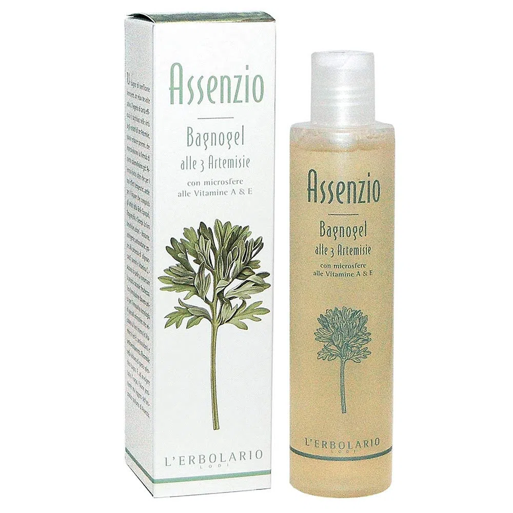L'Erbolario - Assenzio Geschenkbox in Originalverpackung (Schaumbad 200 ml, Körpercreme 200 ml, Duft 50 ml, Seife 100 g)