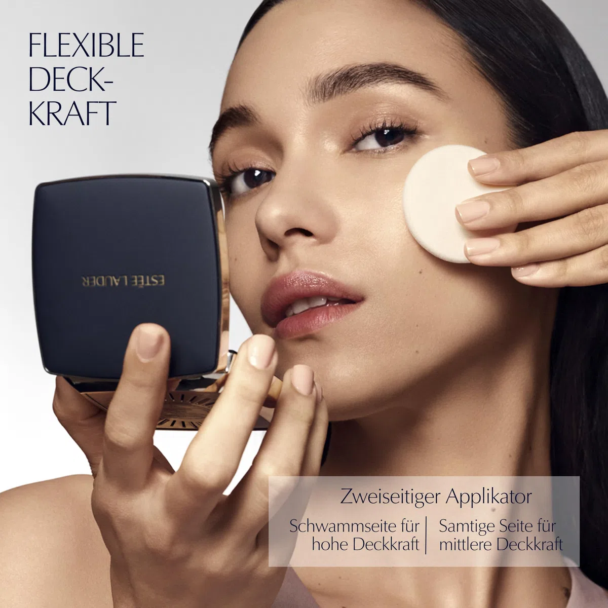 Estée Lauder Double Wear 12-Hour Stay-in-Place Matte Powder Foundation | Mattierende Puder-Foundation | Federleicht, kontrolliert Glanz | Wasser-, schweiß- & feuchtigkeitsresistent
