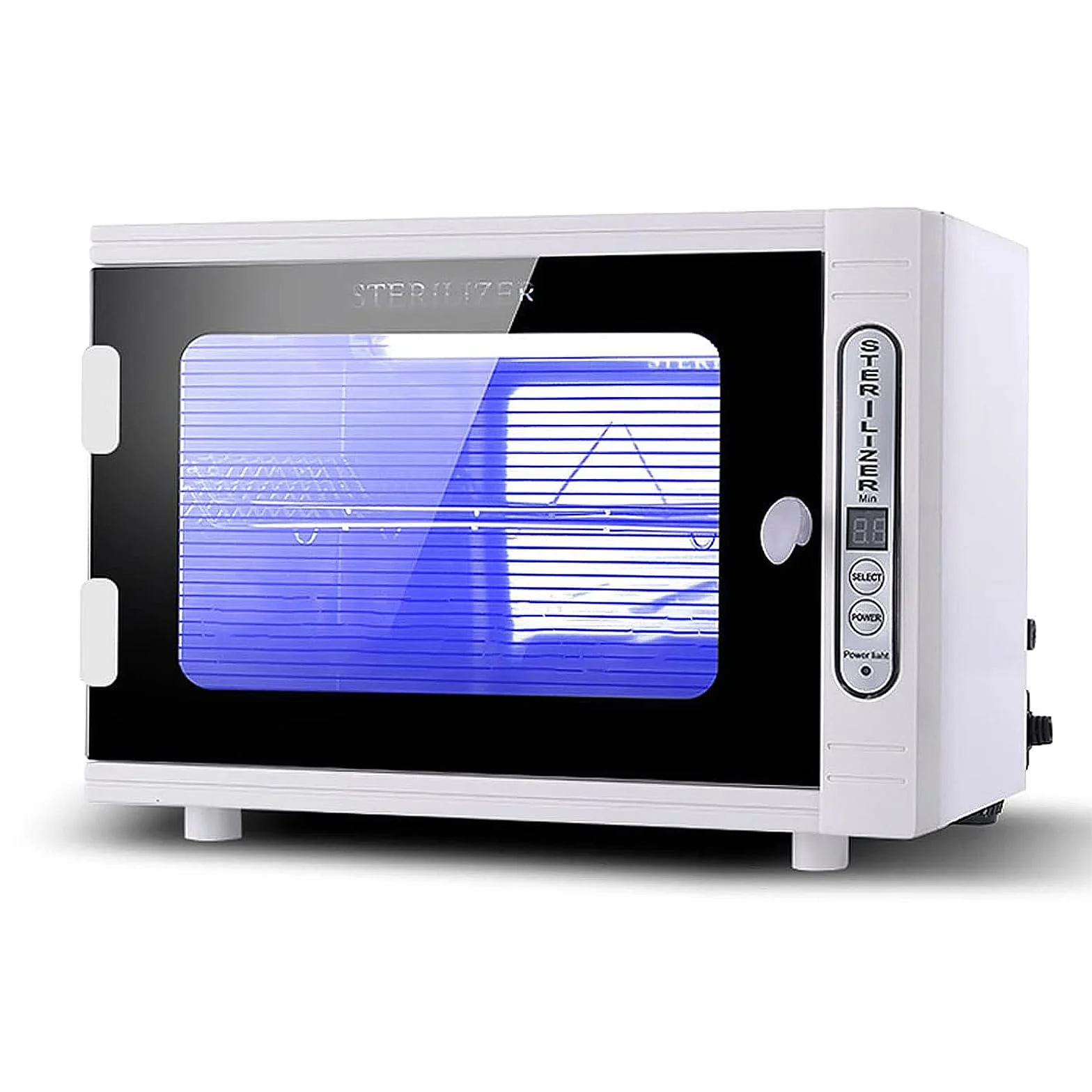 UV Desinfektionsschrank, UV Steriliser Desinfektionsschrank mit Timer-Einstellung für die Sterilisierung, für Kosmetik, Fusspflegestudios, Friseursalon