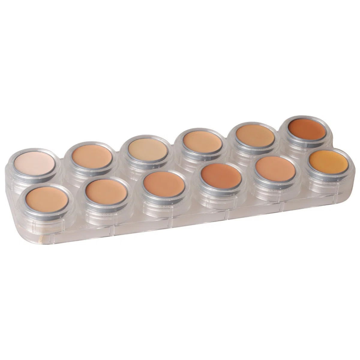 Creme Makeup-Palette V mit 12 Farben
