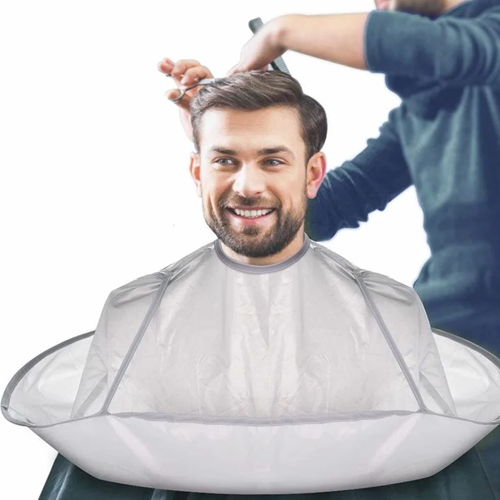 Friseurumhang Wasserdicht Faltbar mit Klettverschluss für Friseursalon
