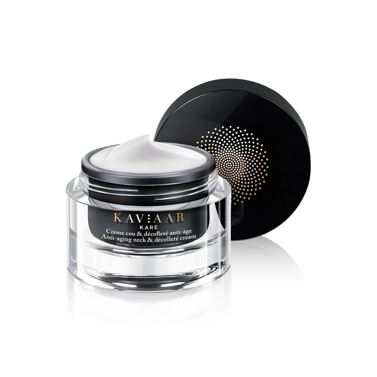 Anti-Aging Creme für Hals & Dekolleté - Kaviar + Hyaluronsäure - 50 ml