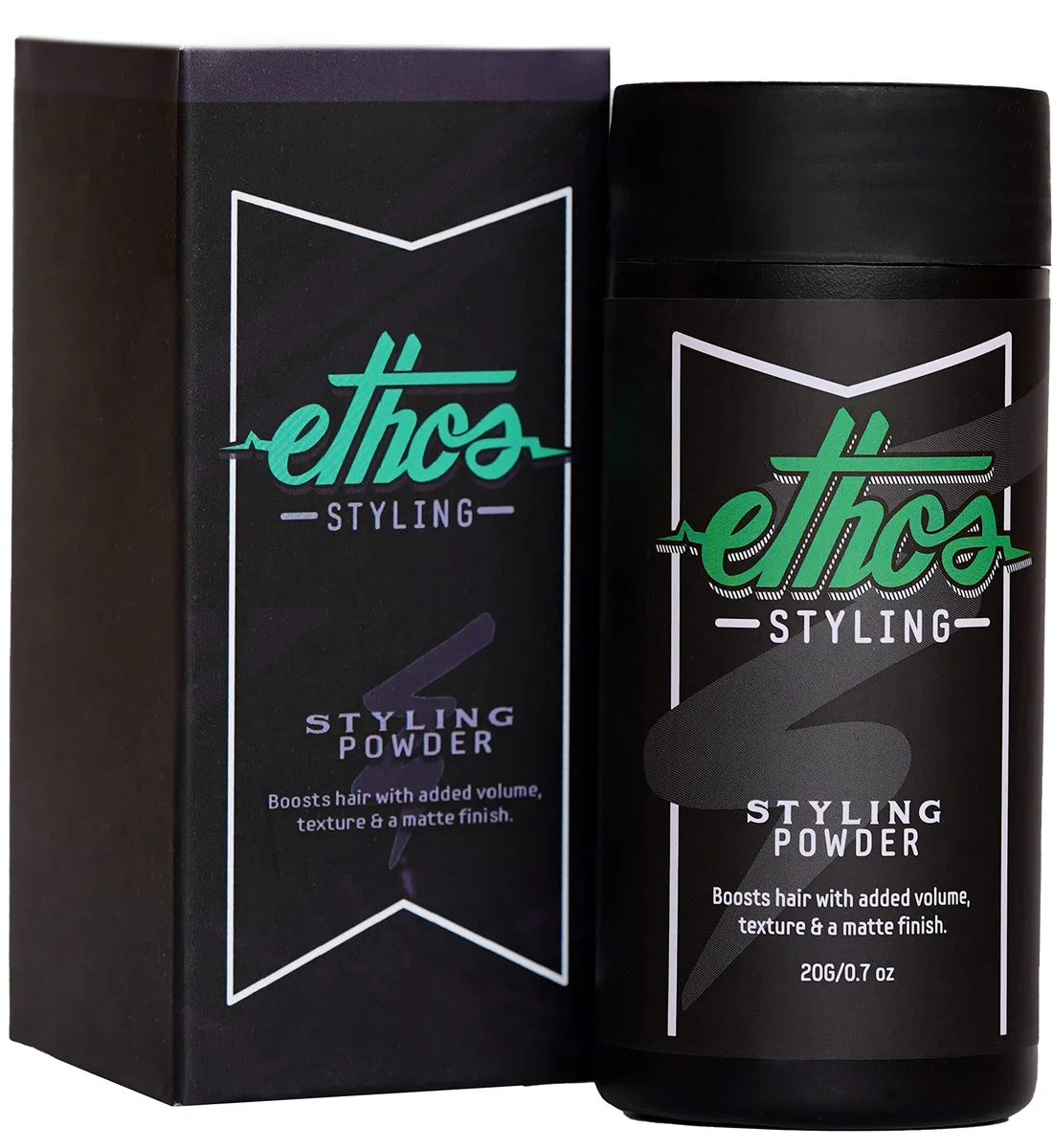Texture Powder – Texturizing & Mattifying Hair Powder for Men – Grooming, Volumizing & Hair Styling Products for Extra Volume, Control & Strong All-Day Grip – Matte, Wavy Finish – 20 g