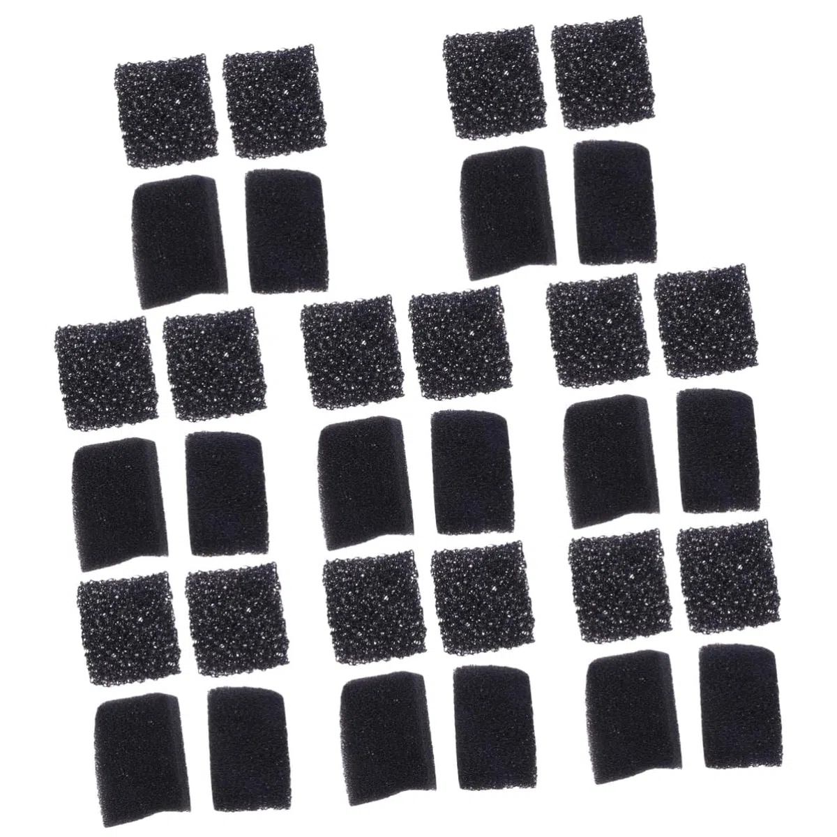 Baluue 32stücke Teiliges Schwarz Halloween Make-up Schwämme Dichte Schwämme Für Spezielle Effekte Blutschminke Und Wunden Für Cosplay Und Halloween-make-up Tragbar Und Leicht Zu