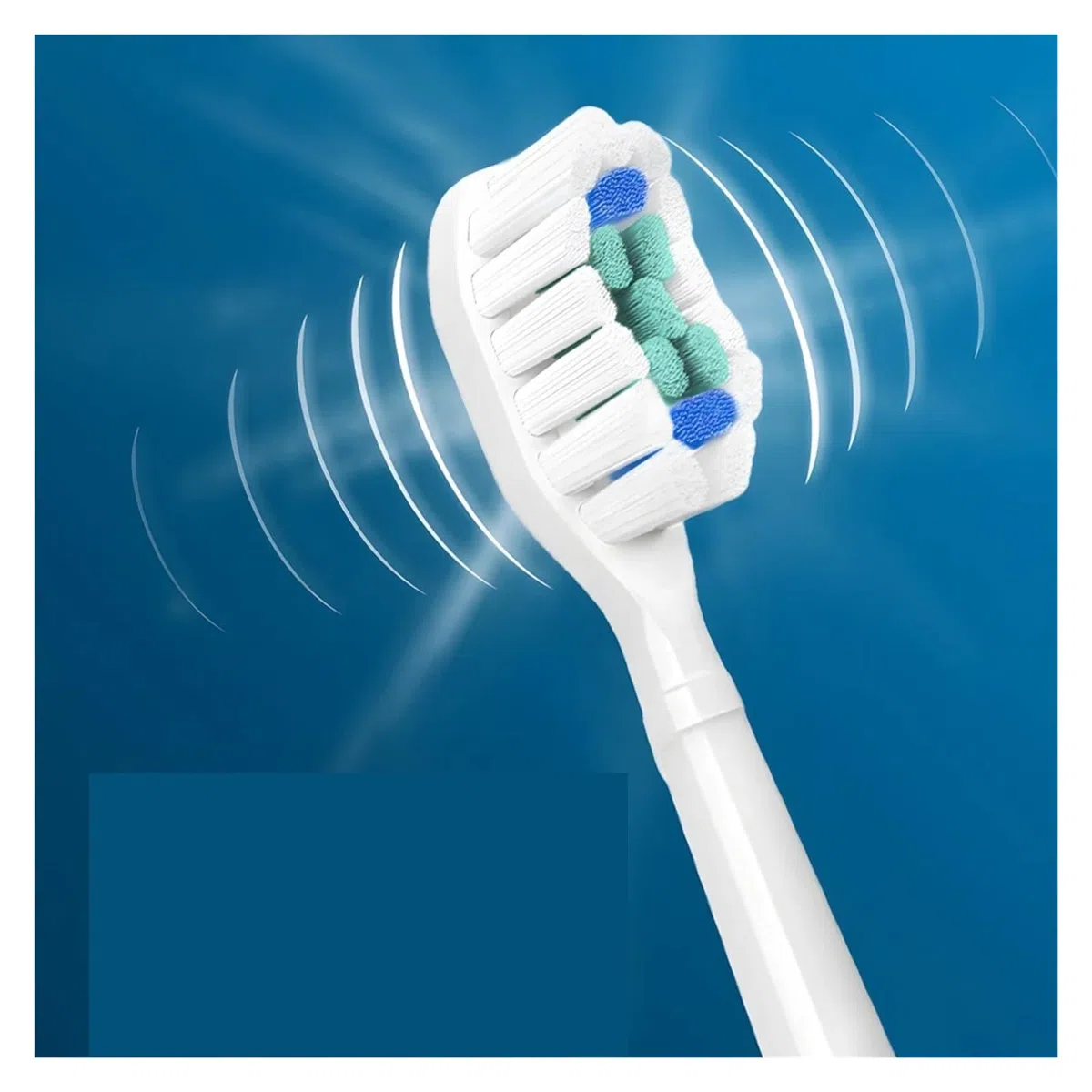 Buerstenkoepfe, kompatibel mit Philips, 1100 2100 4100 4300 | 5100, 5300, 6100, 6500, 7000, 7300, 7500, 9000, 9300, 9500, 9700, 9750(White-20 Pcs)