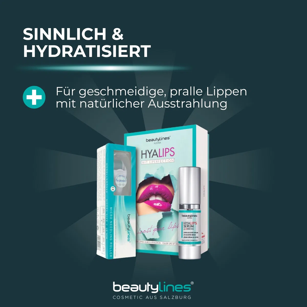 COSMETIC AUS SALZBURG by Rosina Moser HYALIPS mit Liperfection für vollere sinnliche Lippen