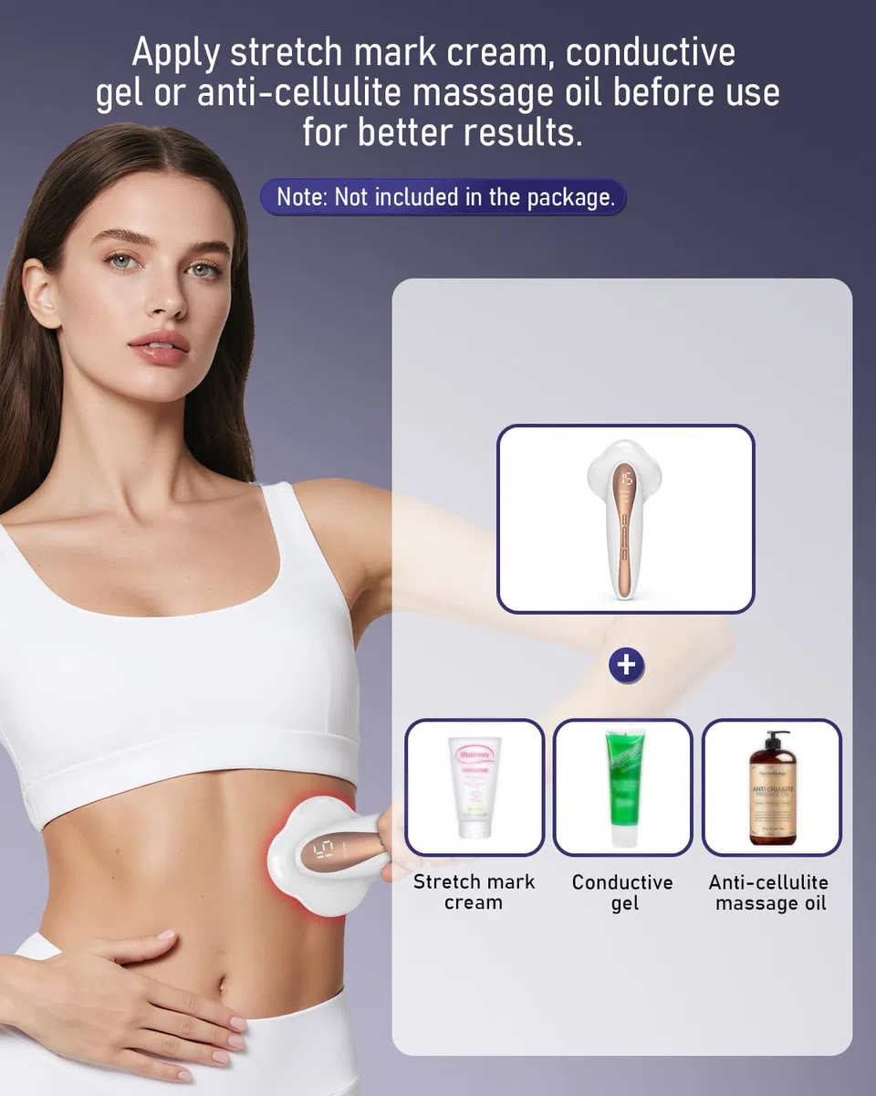 Cellulite Massager, 15 Adjustable Levels, 3 Working Modes