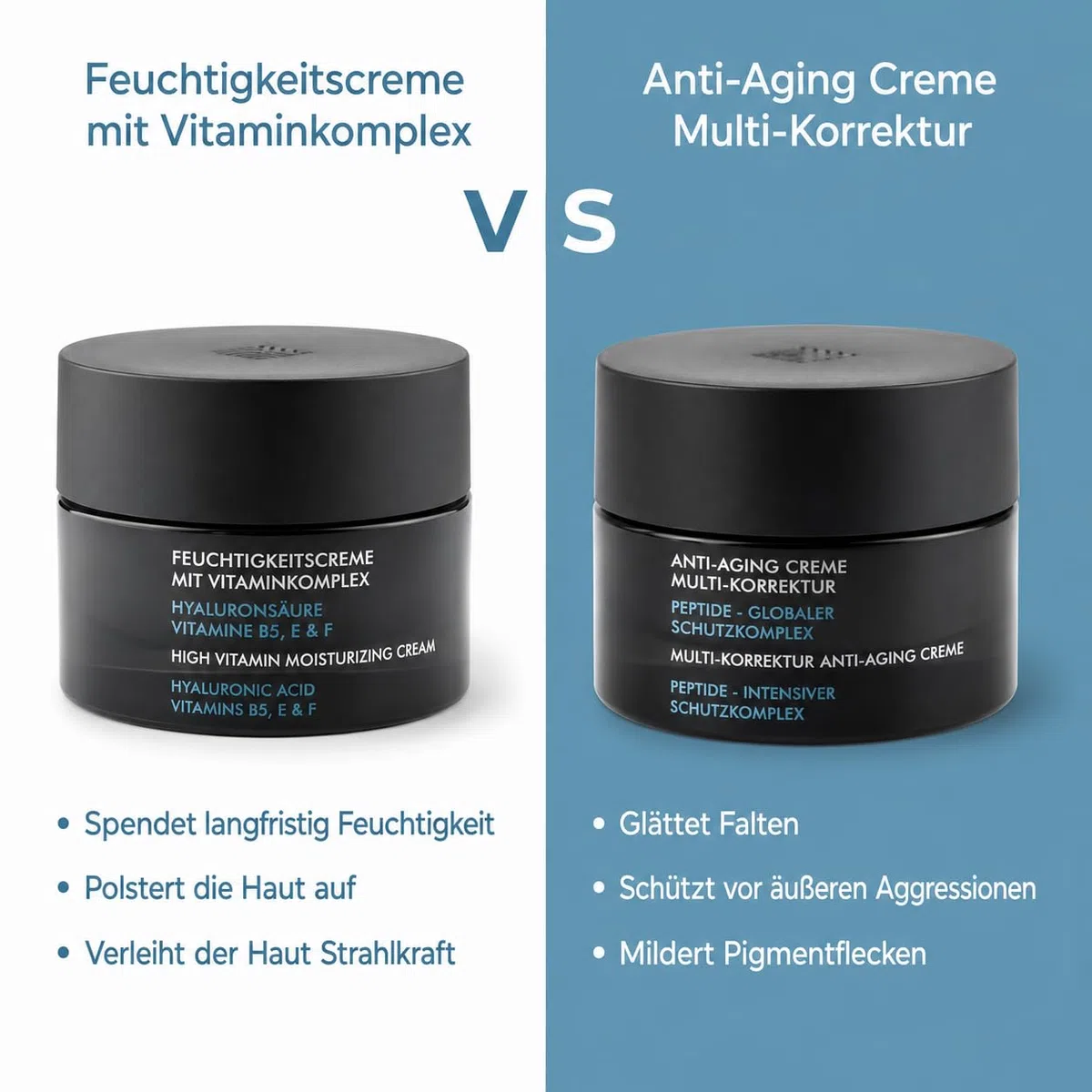 Academie Derm Acte Creme Hydratante Vitaminee, 50 ml | Feuchtigkeitscreme Gesicht mit 3 Hyaluronsäuren und Vitaminen für hydratisierte, glatte und strahlende Haut.