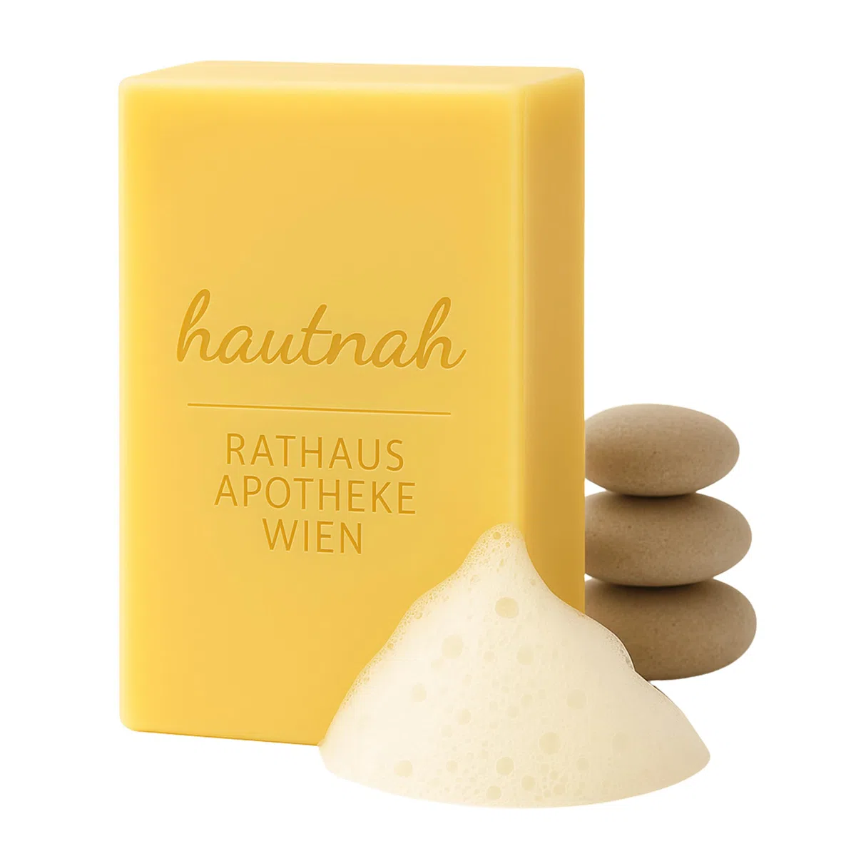 Naturseife hautnah – 1200 g Block – Handgesiedet, 15 % überfettet – Ohne Duft & Farbstoffe – Vegan & plastikfrei – Für sensible Haut & Minimalisten (Block)