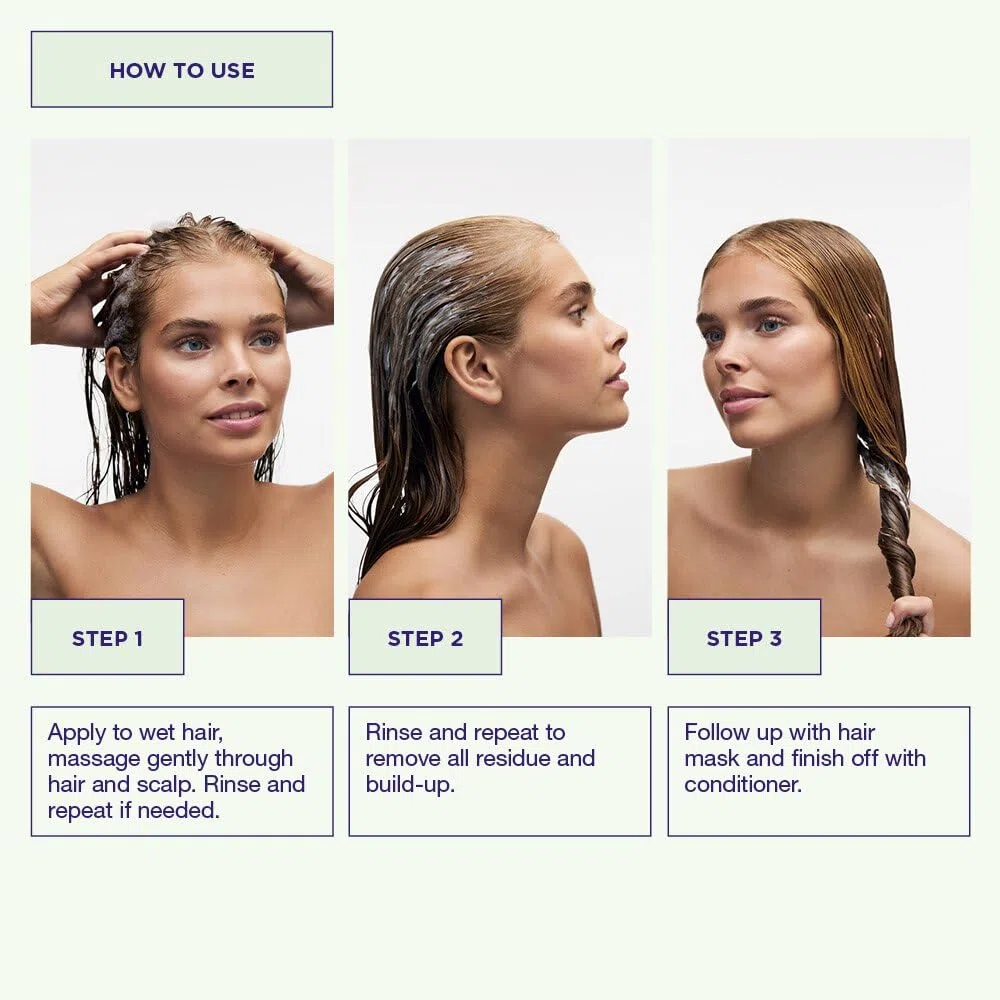 Maria Nila Silver Shampoo blondes Haar Damen, Sheer Silver Anti Gelbstich Shampoo mit Brombeerextrakt, Haarshampoo Frauen für blondiertes und graues Haar (vegan, sulfat- und parabenfrei), 350 ml
