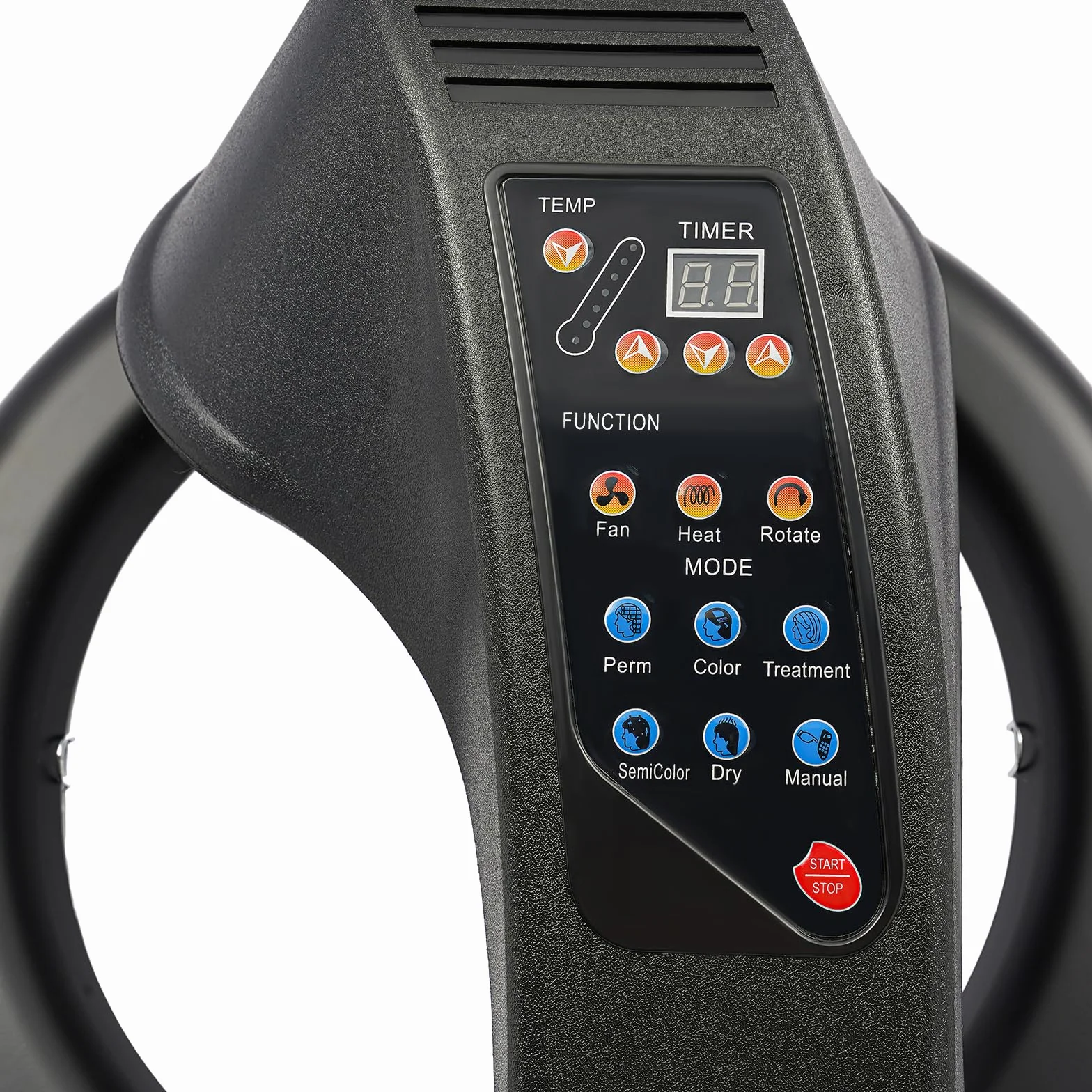 Profi Haardampfer 950W 6 Modi Einstellbare Höhe 134-173CM 0-60Min Trockenhaube für Friseursalons
