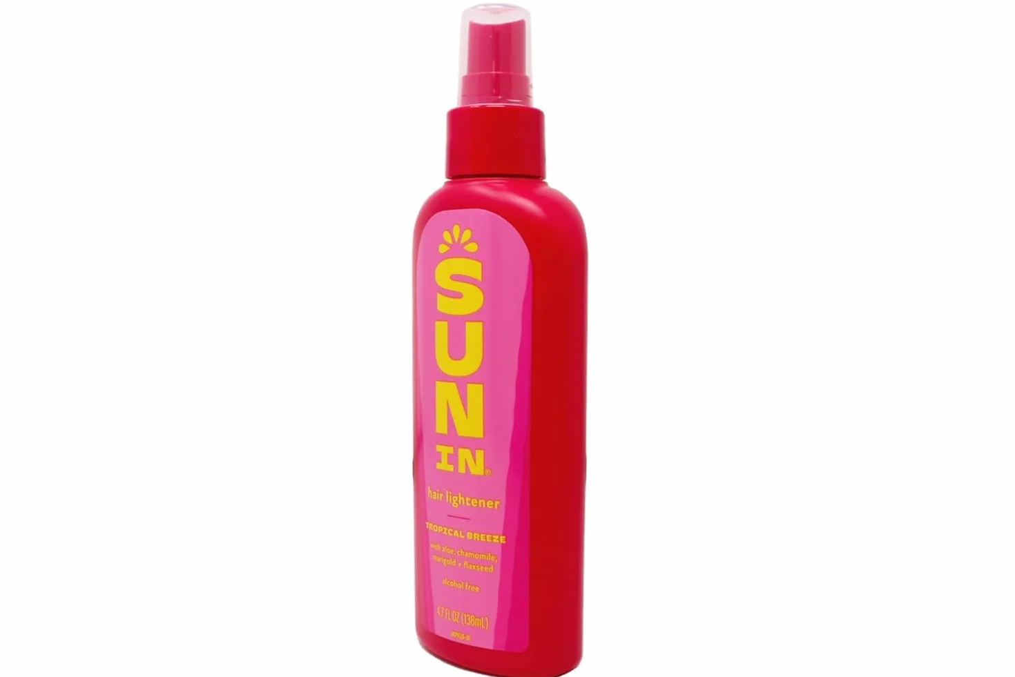 Sun In Tropical Breeze Haaraufheller - Aufhellungsspray für blondes und dunkles Haar - Sanftes Haare Aufhellen mit Aloe & Kamille - Haarpflege alkoholfrei, parabenfrei - 1-Pack, 138mL