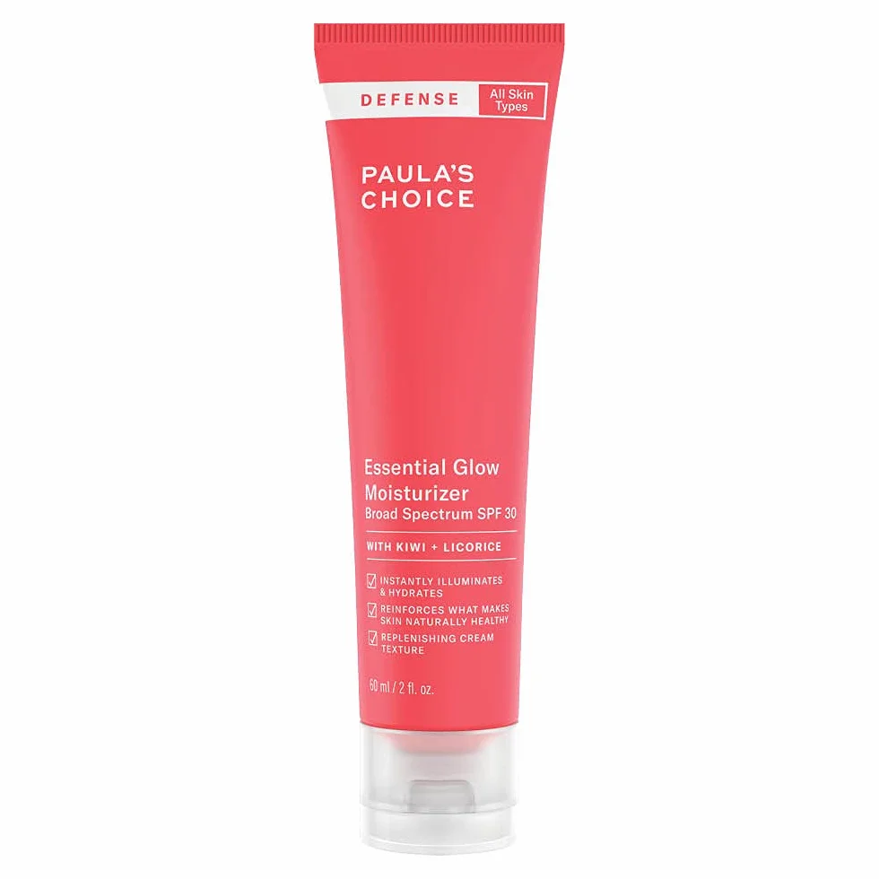 Paula's Choice Glow Tagescreme LSF 30, Leichte Textur, 60 ml | Anti-Aging - Sonnencreme Gesicht - Anti Falten - Spendet Feuchtigkeit & Schützt - mit Antioxidantien & Arganöl