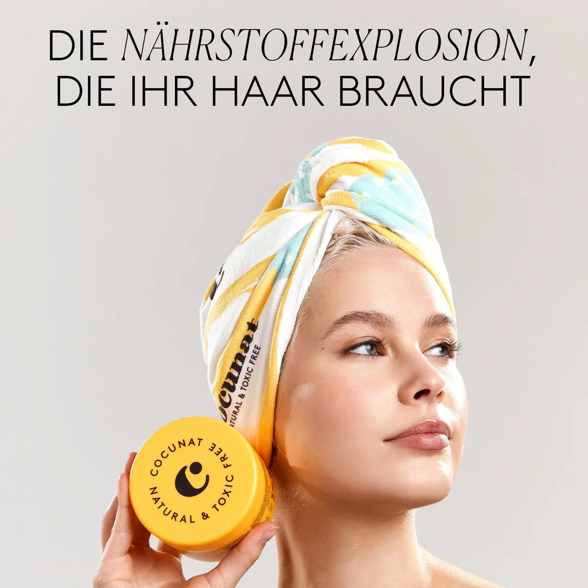 COCUNAT - Boombastic + Hair Serum - Pflegende Maske - Argan Serum - Für Trockenes, Strapaziertes Oder Geschädigtes Haar - Anti-Frizz - Silikonfrei - Lockenmethode - 200ml + 30ml | Ultra-pflegende Maske mit Laurico- und Linolsäure + Argan-Serum ohne Ausspü