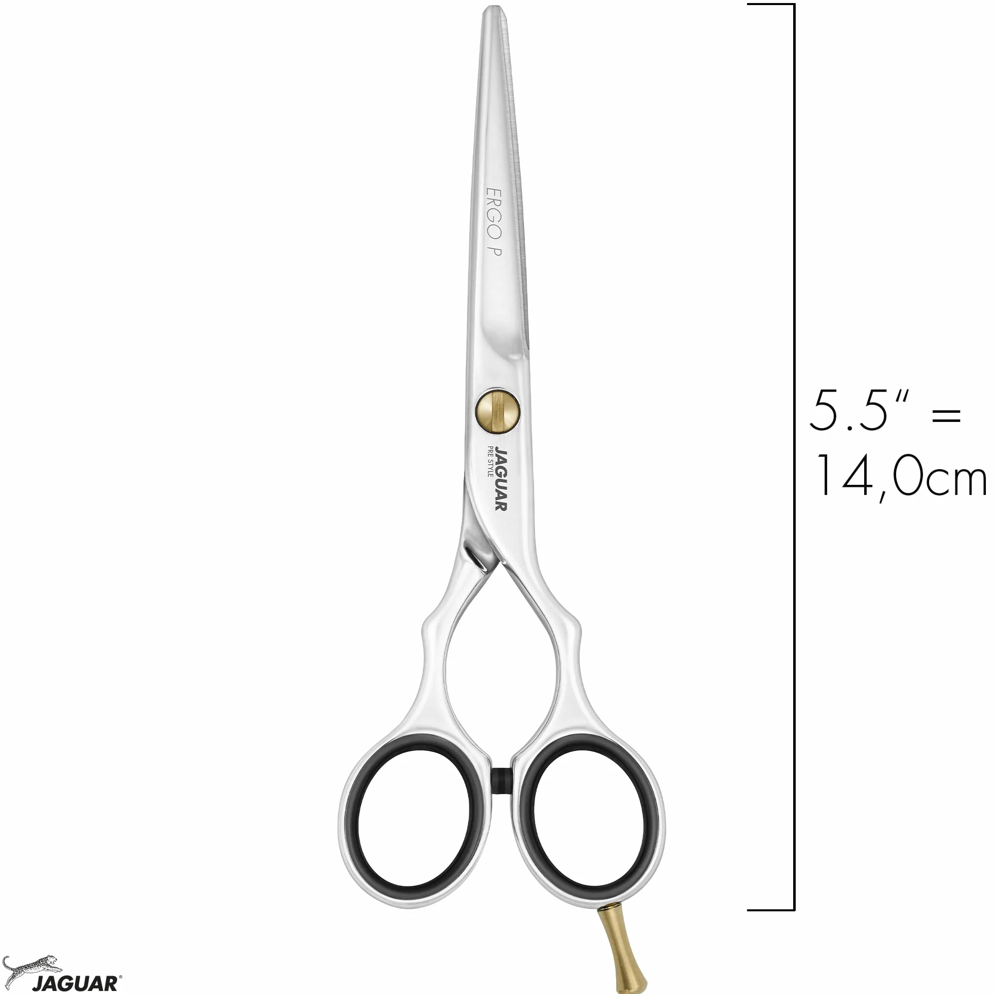 JAGUAR Haarschere PRE STYLE ERGO 5.5" Classic-Design mattiert Made in Germany