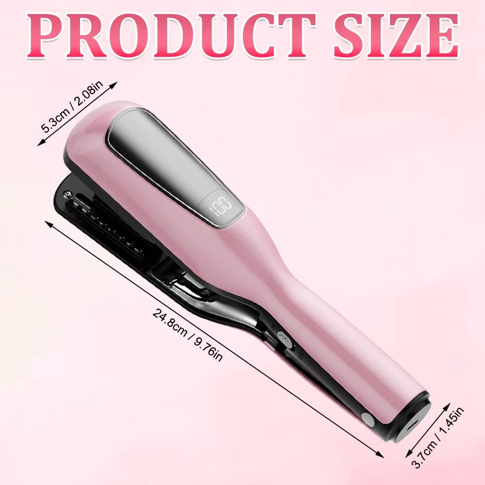 Spliss Entferner Gerät, Kabelloser Tragbarer Splissentferner, Effektiv Split Ends Hair Trimmer, Spliss Trimmer mit Negativ Ionen Haarpflege und Leistungsanzeige, Splizzentferner für Haare