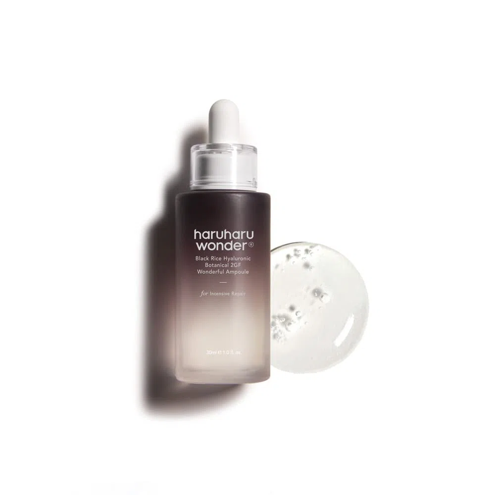 Wonder Black Rice Botanical 2GF Ampulle 1 fl.oz / 30ml | Gesichtsserum, EGF Serum, Anti-Aging Serum, Faltenpflege | Tierversuchsfrei, EWG-Grün | Faltenpflege, Vegan, EGF & FGF Gesichtsserum, Gesicht & Hals, Tiefenfeuchtigkeit, Straffend, Aufpolsternd, K-B