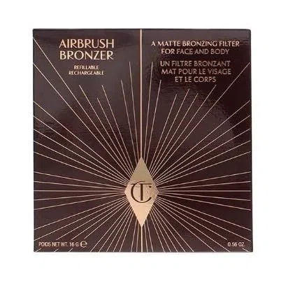 Charlotte Tilbury Original AIRBRUSH BRONZER | Matter Bräuner für alle Hauttypen | 16 g | BELLA by Cloud.Sales Cosmetics (1 Paar)