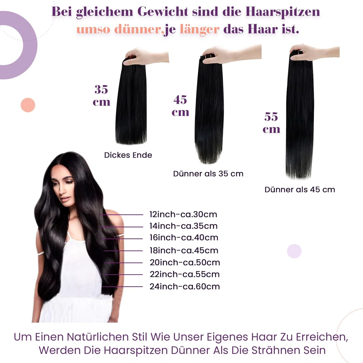 LaaVoo Echthaar Extensions Clip in Aschiges Hellbraun mit Beigenuancen Remy Menschenhaar 30cm 5pcs 80g #6/8/14