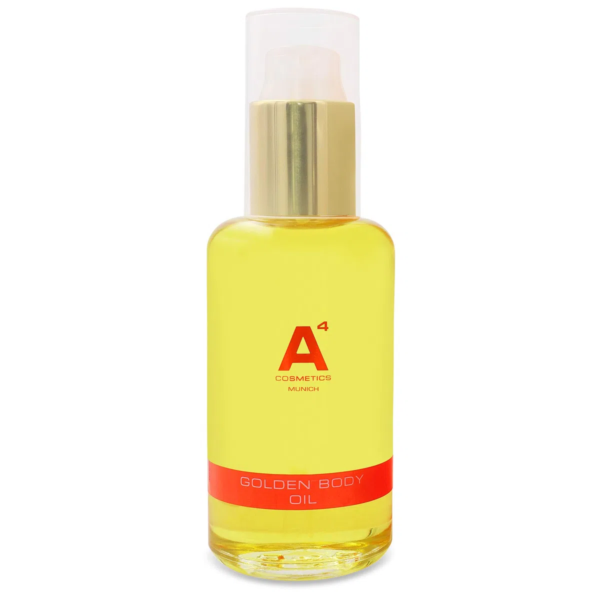 A4 - GOLDEN BODY OIL | Anti-Aging Körperöl mit Arganöl | Schutz vor freien Radikalen | Feuchtigkeitsspende | belebend (100ml)