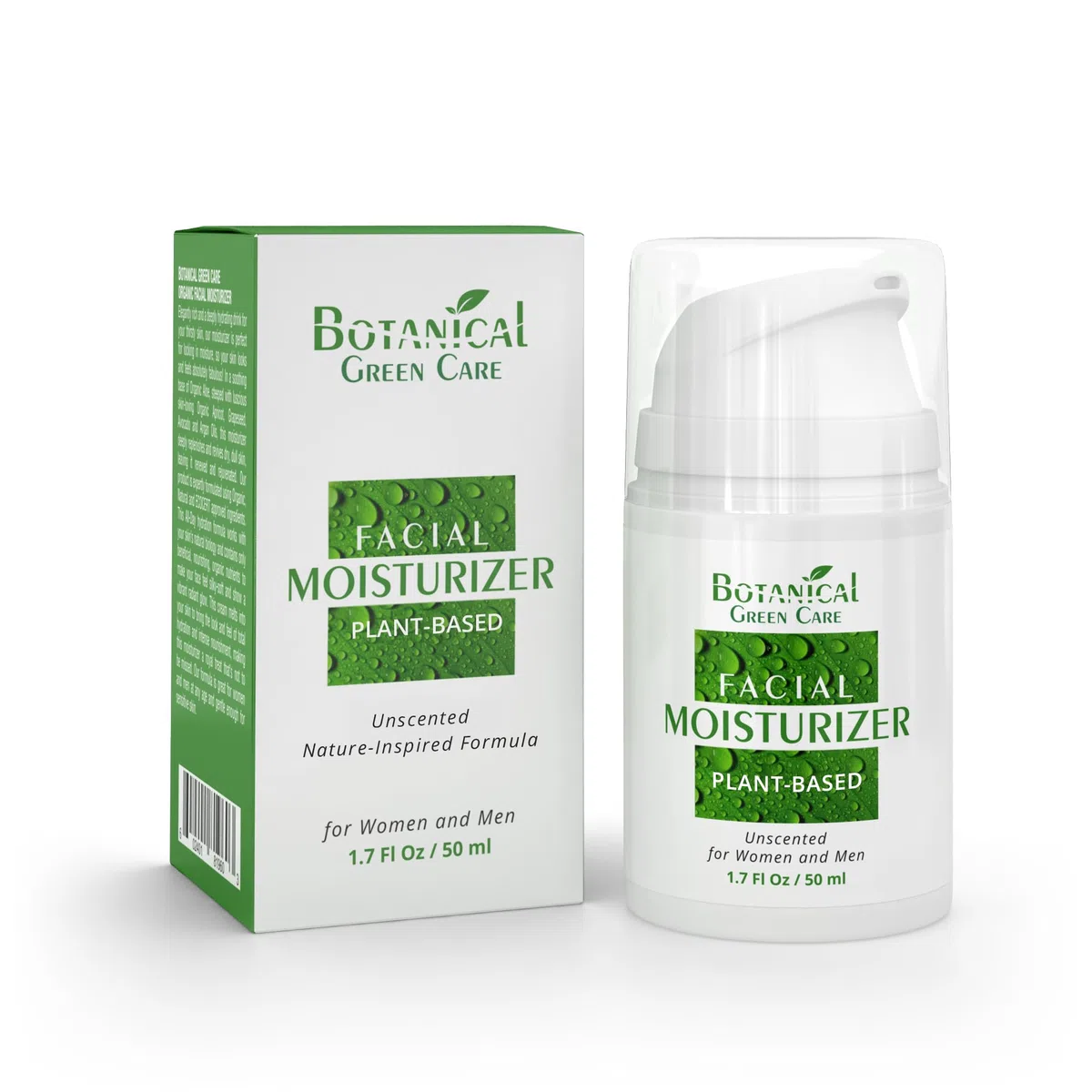 Gesichts-Feuchtigkeitscreme. Bio & 100% Natural Face Feuchtigkeitsspendende Creme für empfindliche, trockene & normale Haut – Anti-Aging und Anti-Falten-, für Damen und Herren.