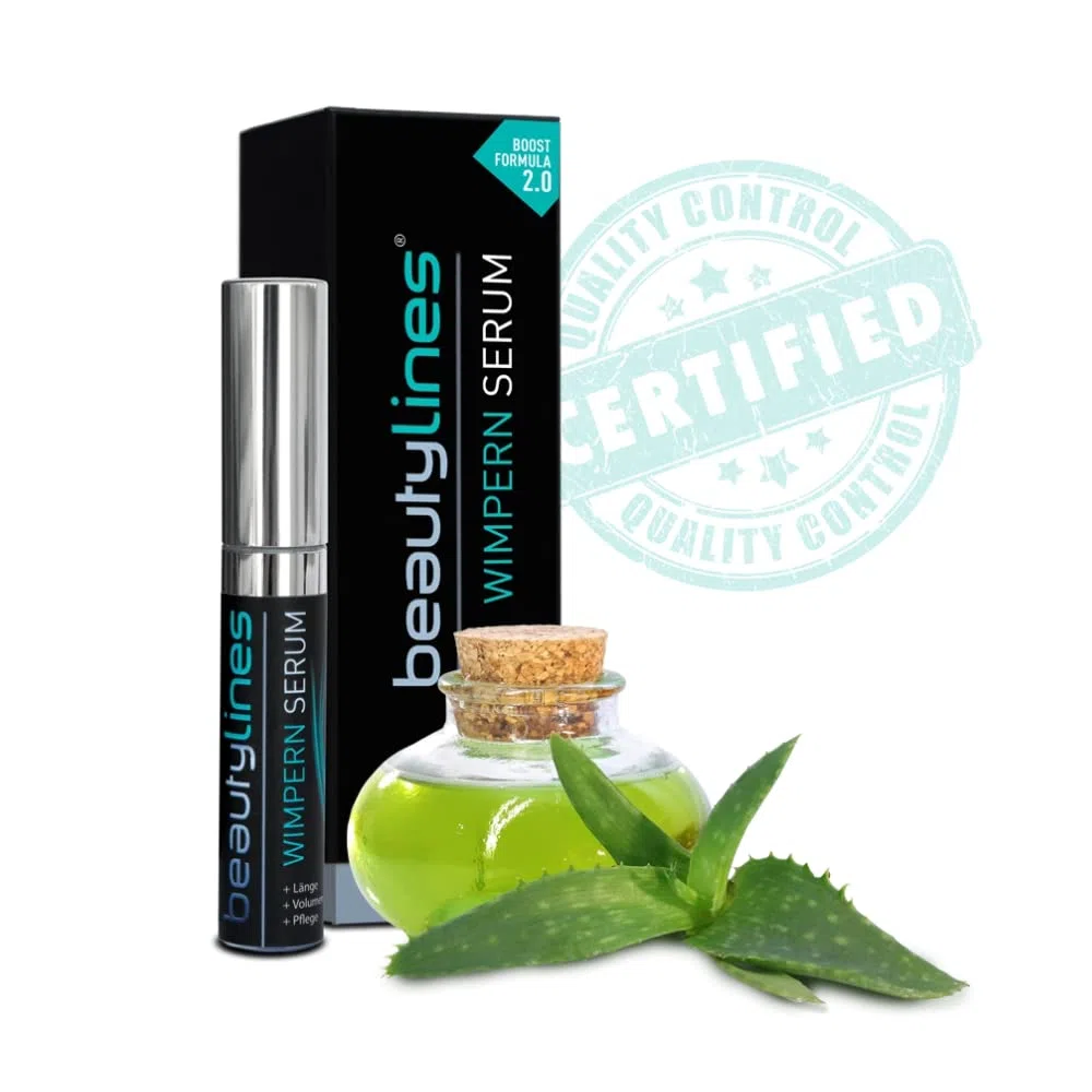 Wimpern Serum Boost Formula 2.0 – Wimpern- & Augenbrauenserum mit Aloe Vera – Booster für längere & dichtere Wimpern – hochverträglich & einfach aufzutragen, 6 ml