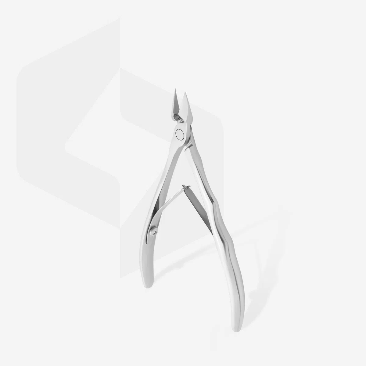 STALEKS PRO Expert 21 Nagelhautzange mit 10 mm Klinge, professionelle Nagelhautzange, 1 Stück, Modell NE-21-10