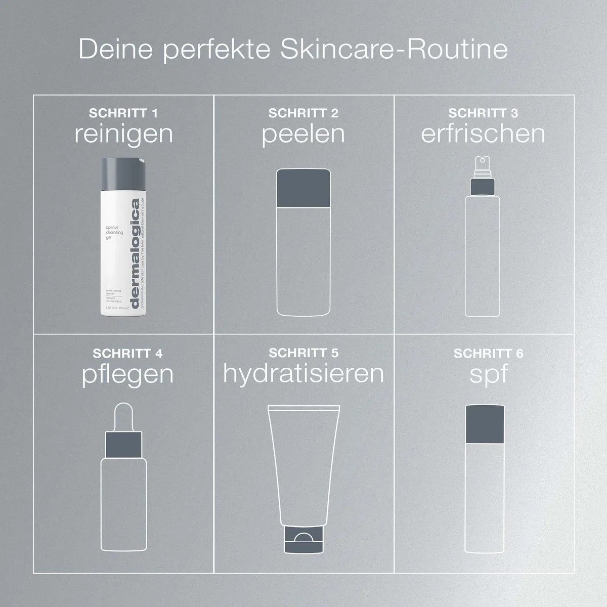 Dermalogica Special Cleansing Gel Gesichtsreiniger 500ml Nachfüllen | Seifenfreier, schäumender Reiniger, der Unreinheiten entfernt, ohne die Haut auszutrocknen.