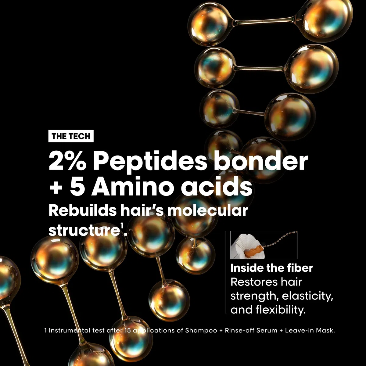 L'Oréal Professionnel, Absolut Repair Molecular Geschenkset, reparierende Routine, beschädigtes Haar, Duo Shampoo + Spülserum, limitierte Edition Expert Serie