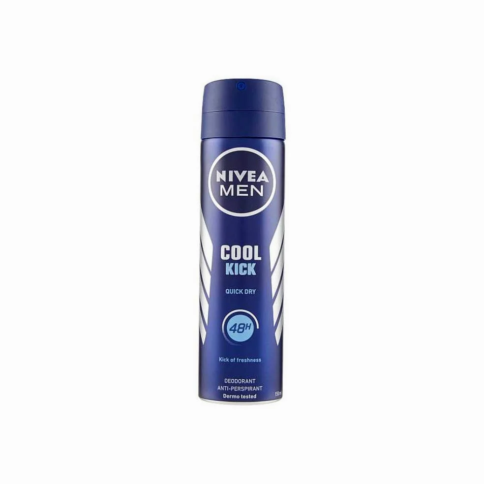Nivea Men Cool Kick Deodorant Spray 48H 150 ml