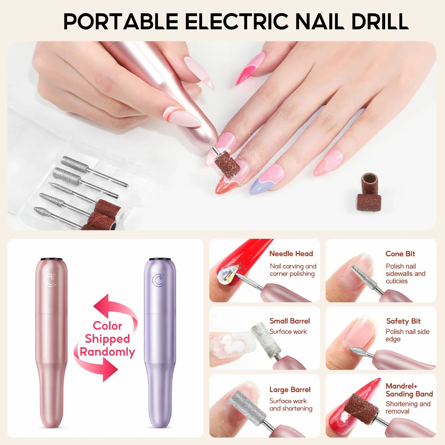 PEACECOLOR Gel Nägel Set mit Lampe, 22 Farben UV Nagellack Set mit Elektrische Nagelfräser für Gel Nagelset Starterset Base und Top Coat Nägel Selber Machen Nagelstudio Set