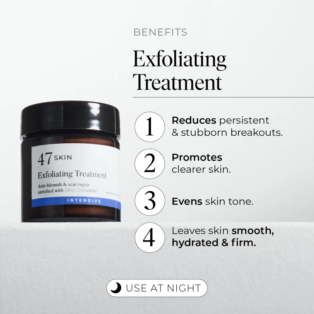 47 Skin Peeling-Gesichtsbehandlung – Intensivbereich