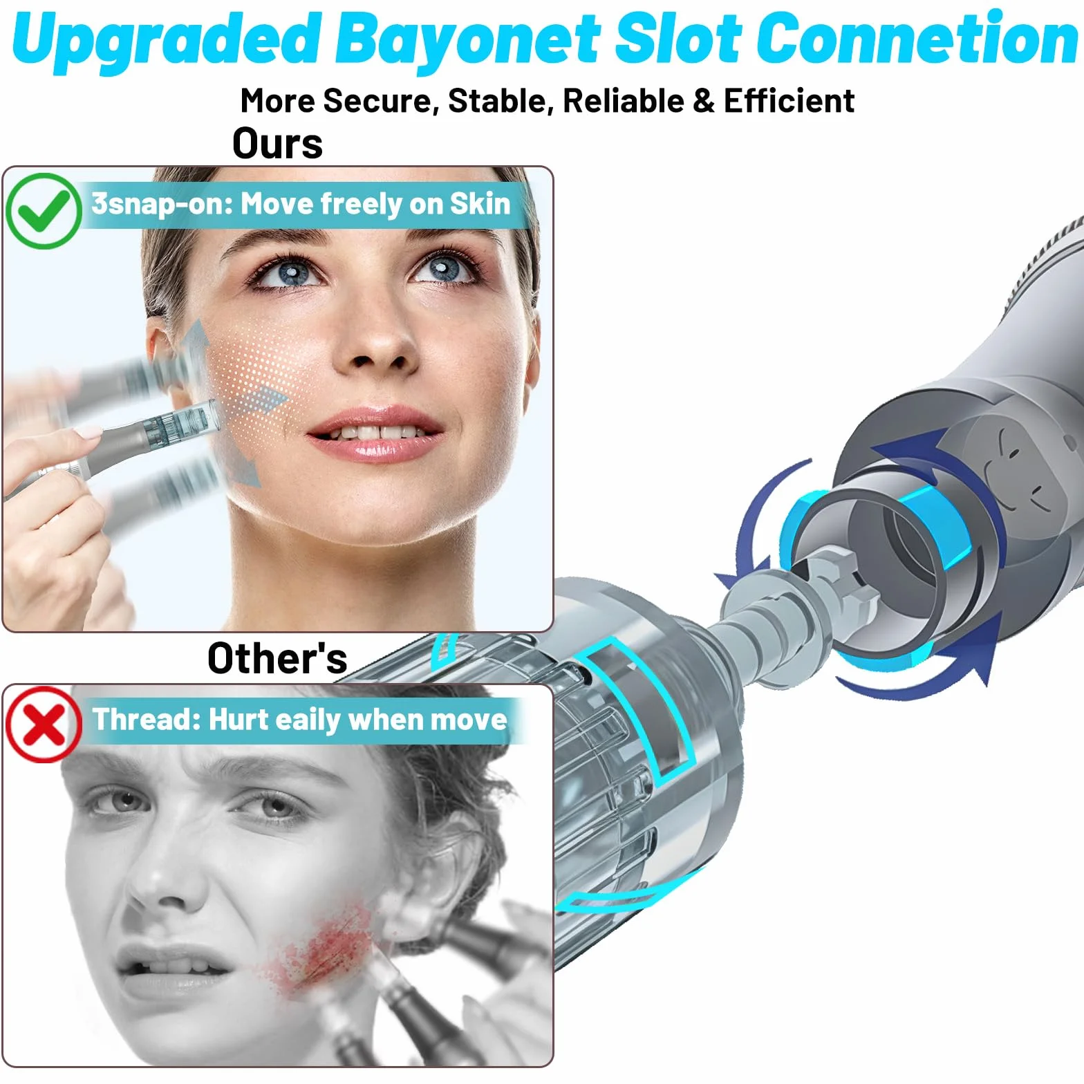 Dr. Pen 2026 Ultima M8 Professioneller Microneedling Pen, Kabellos mit 25 Ersatzkartuschen, 6 Stufen und LED-Anzeige Elektrischer Dermapen für Haarwachstum, Gesicht, Körper und Hautpflege
