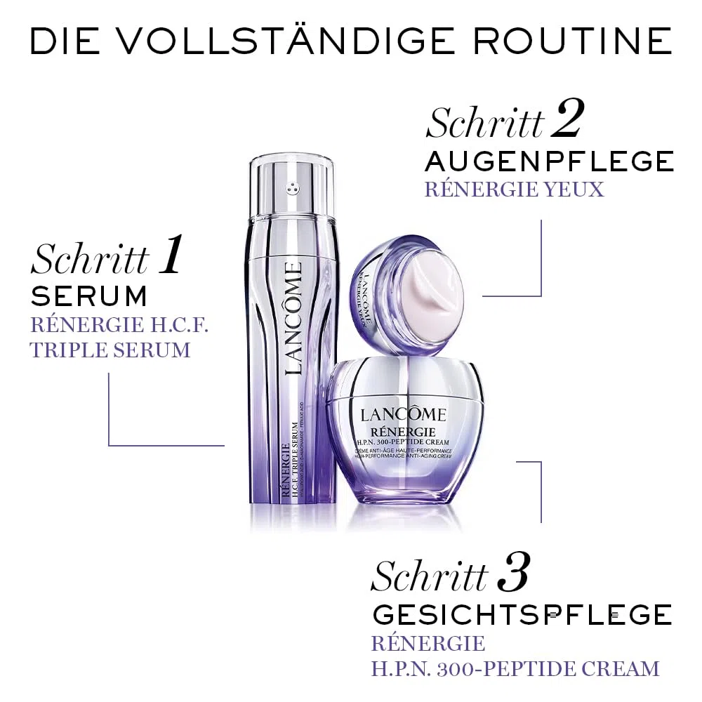 Lancôme Rénergie H.P.N. 300-Peptide Cream, Anti-Aging Gesichtscreme | regeneriert mit Hyaluronsäure, Peptiden und Niacinamid, straffend, für glattere, festere Haut