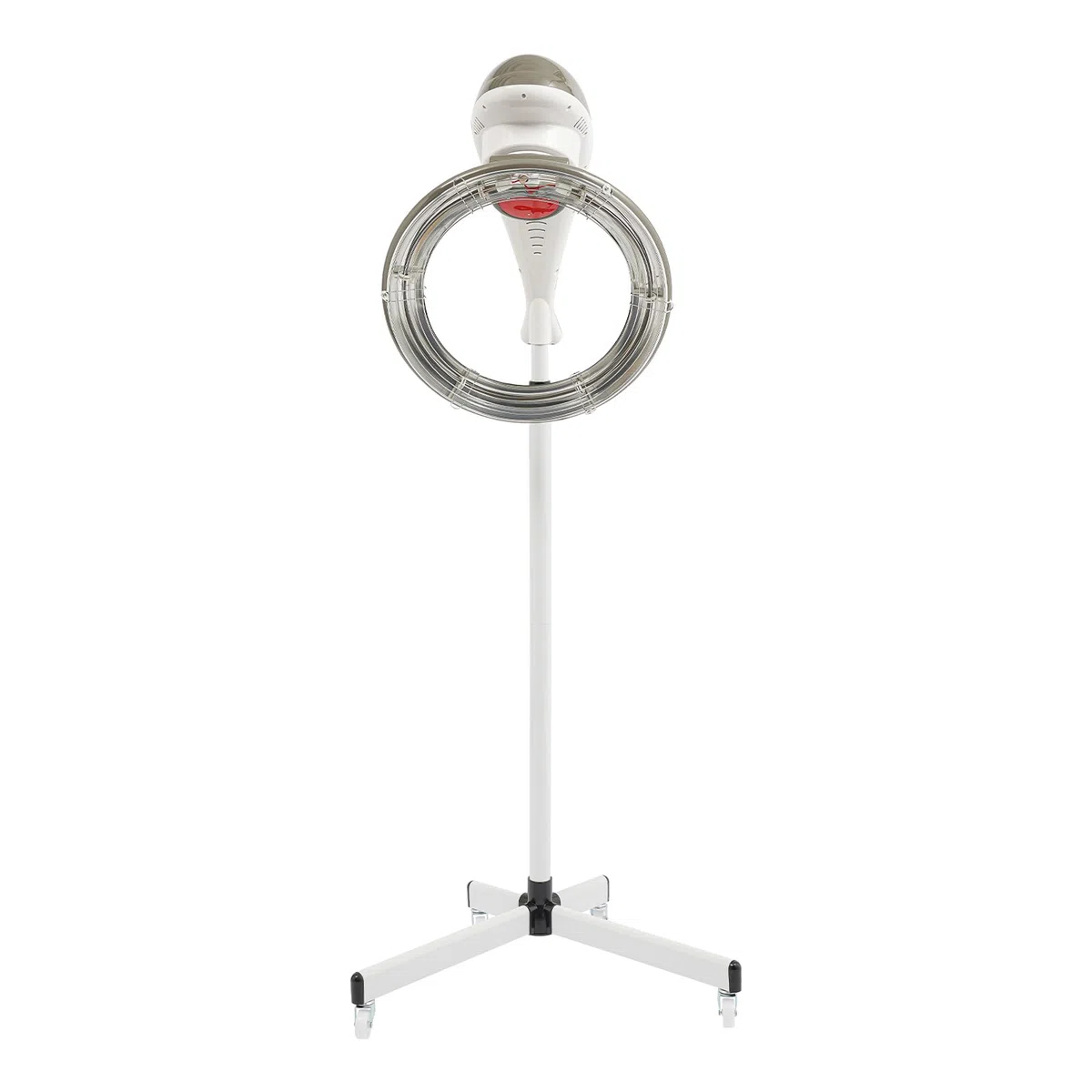 Friseurheizung mit Halterung, 950 W, Färbegerät für Friseursalon, 360 ° drehbar, Farbprozessor, permanentes Styling, für Spa-Salon, Haarpflege zu Hause (grau)