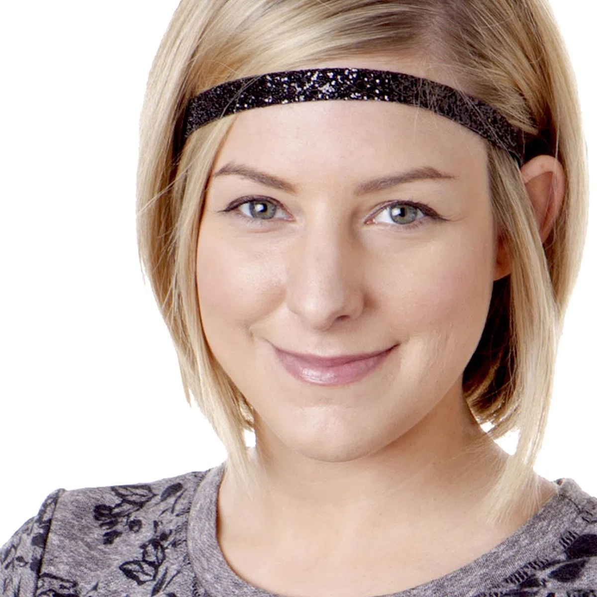 Hipsy 5pk Damen Adjustable NO SLIP dünner Bling Funkeln-Stirnband Multi Gift Pack