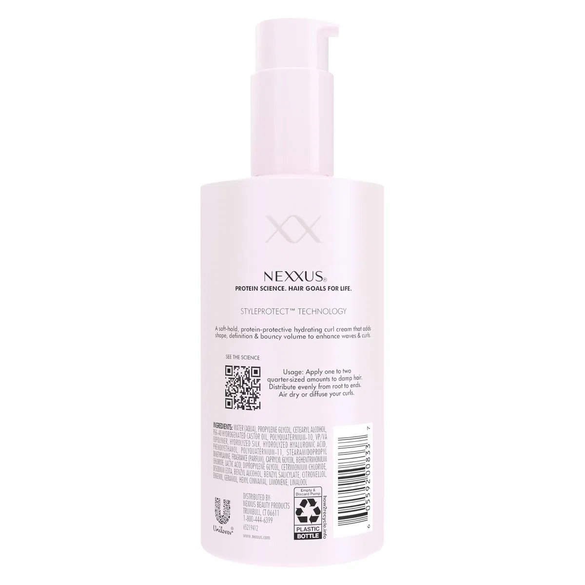 Nexxus Styleprotect Klimatisierungsgel Curl Definieren für Kaschmirlocken mit Technologie von Styleprotect 200 ml Orange